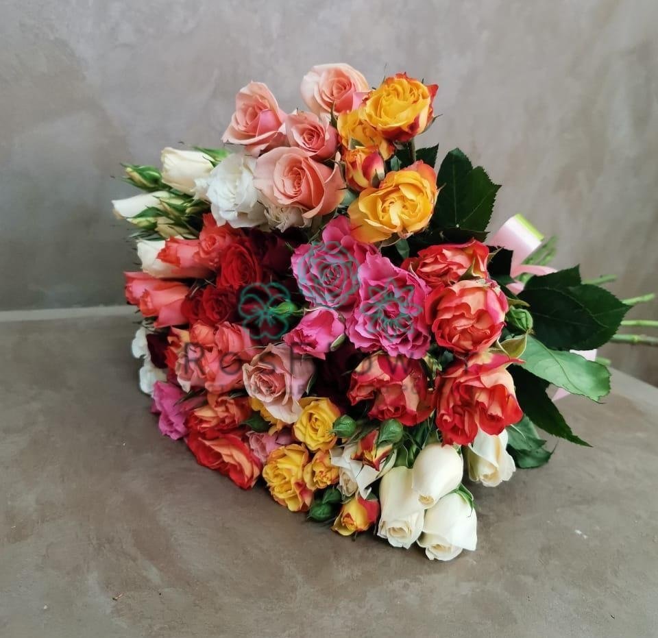 Букет цветов из: Розы в Шамхале