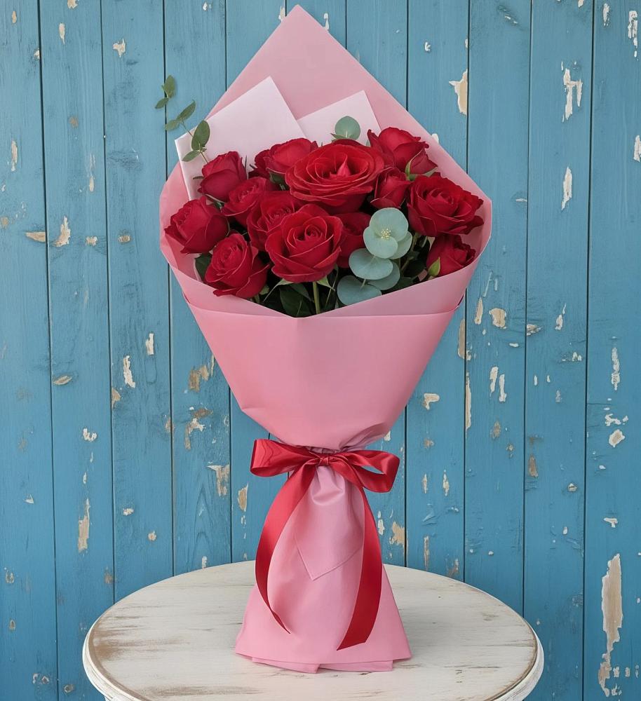 Букет цветов из: Розы в Шамхале