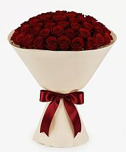 Букет 101 Бордовая роза Блэк Бакарра #REPLACE_PRED# Шамхале