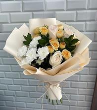 Букет цветов из:  Розы и Хризантемы в Шамхале