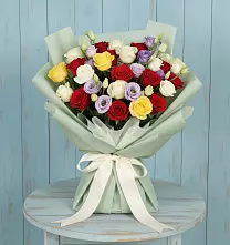 Букет цветов из:  Розы в Шамхале