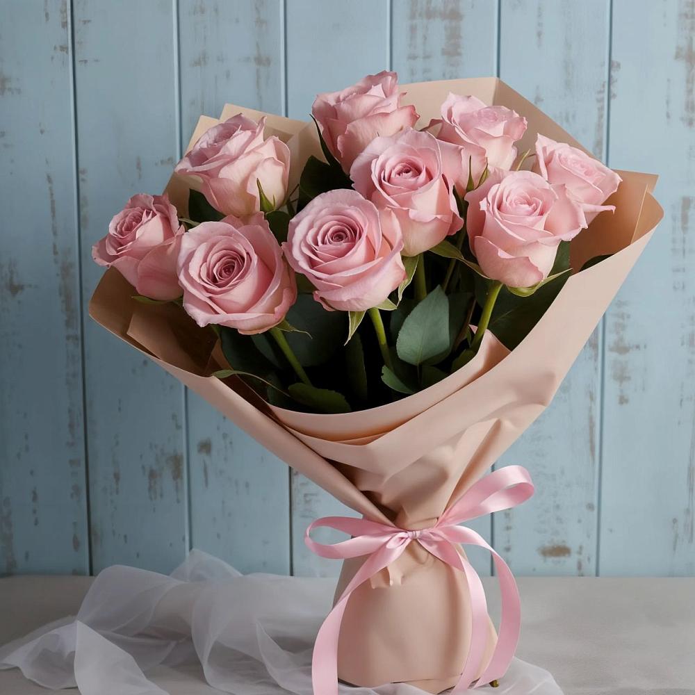 Букет цветов из: Розы в Шамхале