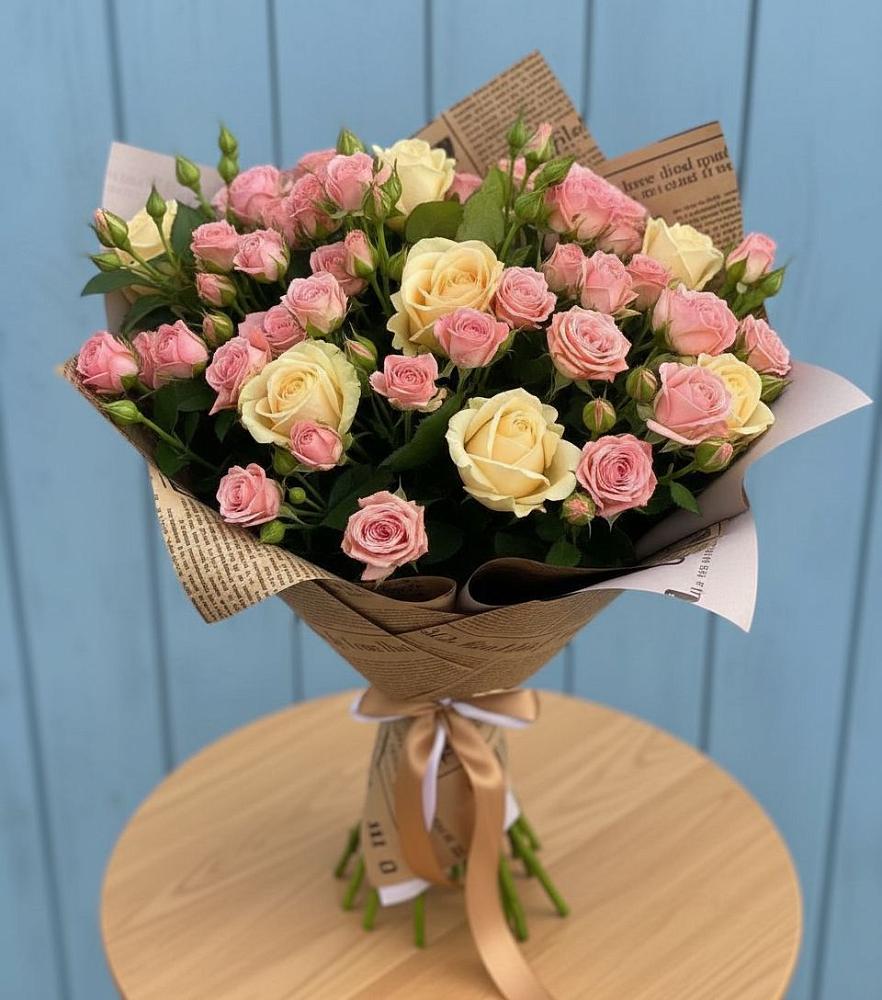 Букет цветов из: Розы в Шамхале