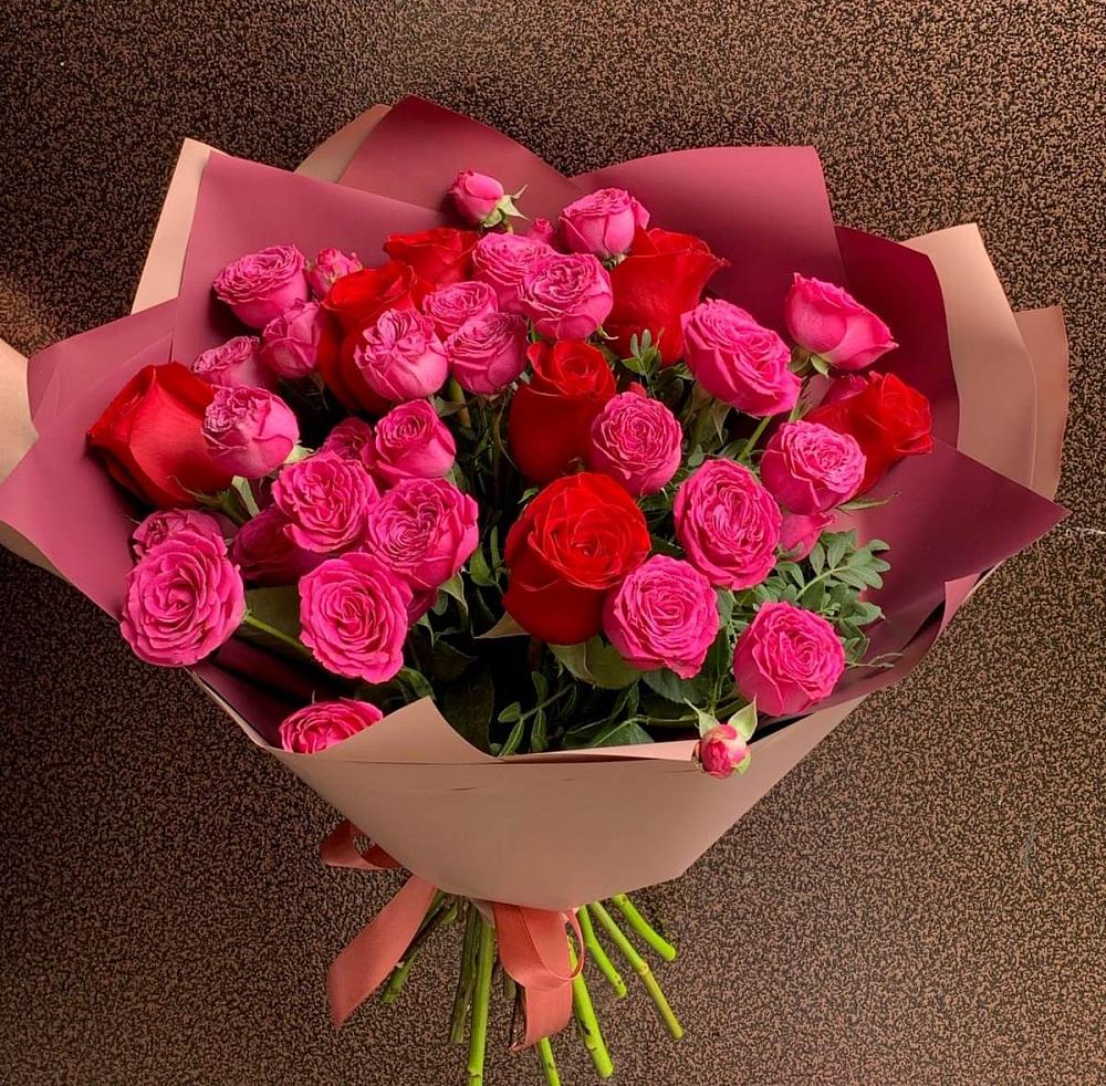 Букет В объятьях нежности в Шамхале