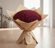 Букет 101 Красная роза #REPLACE_PRED# Шамхале