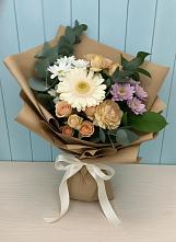 Букет цветов из:  Герберы и Хризантемы в Шамхале
