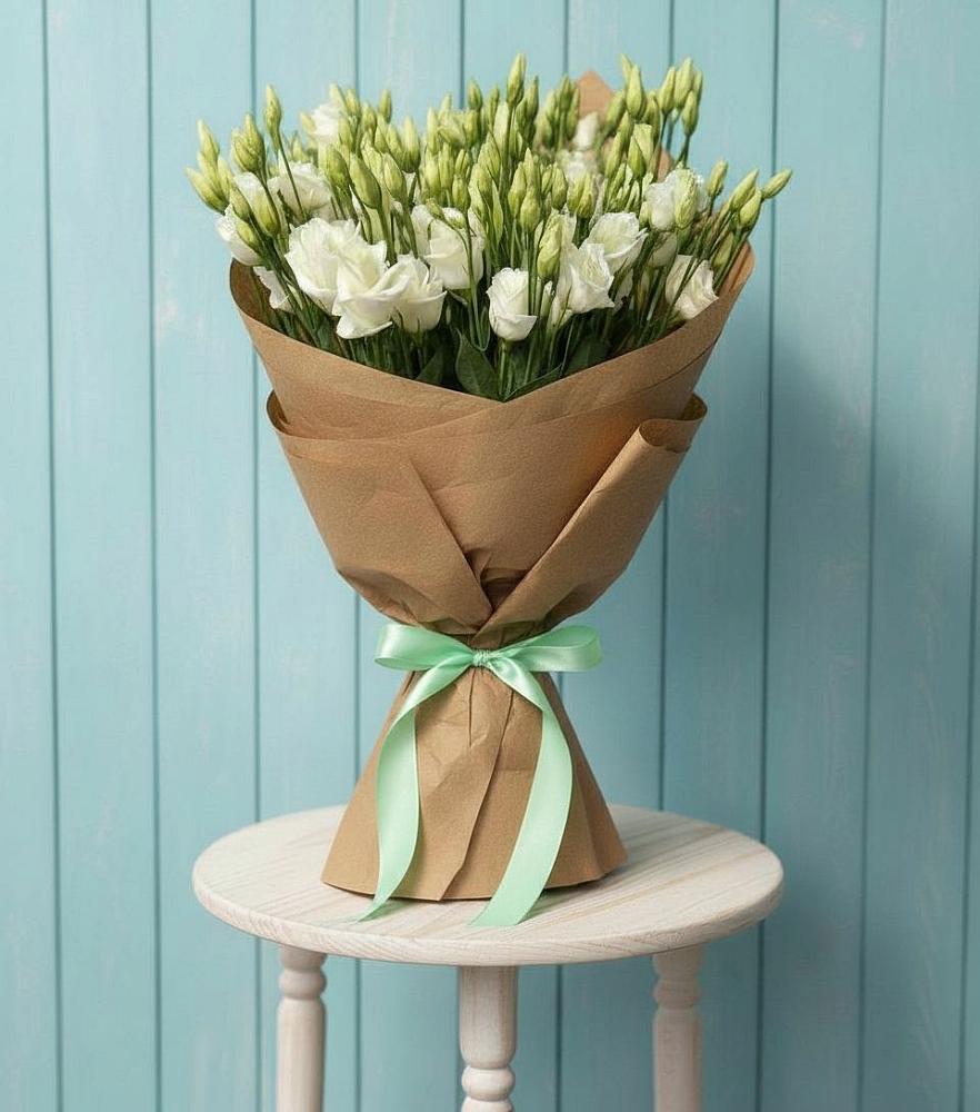 Букет цветов из: Лизиантусы в Шамхале