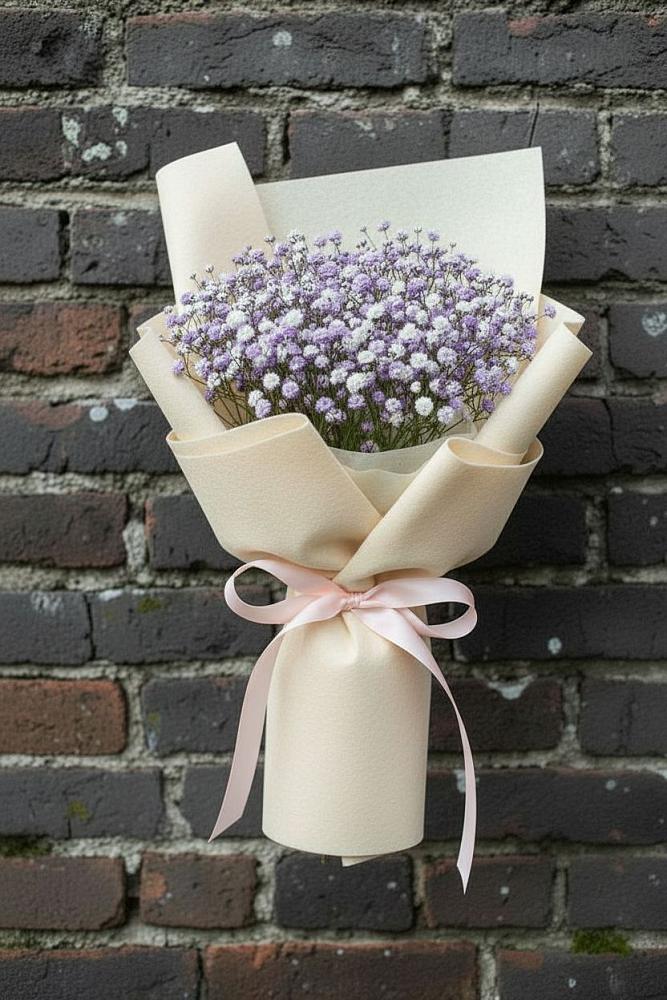 Букет цветов из: Гипсофила в Шамхале