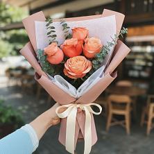 Букет цветов из:  Розы в Шамхале