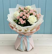 Букет цветов из:  Розы в Шамхале