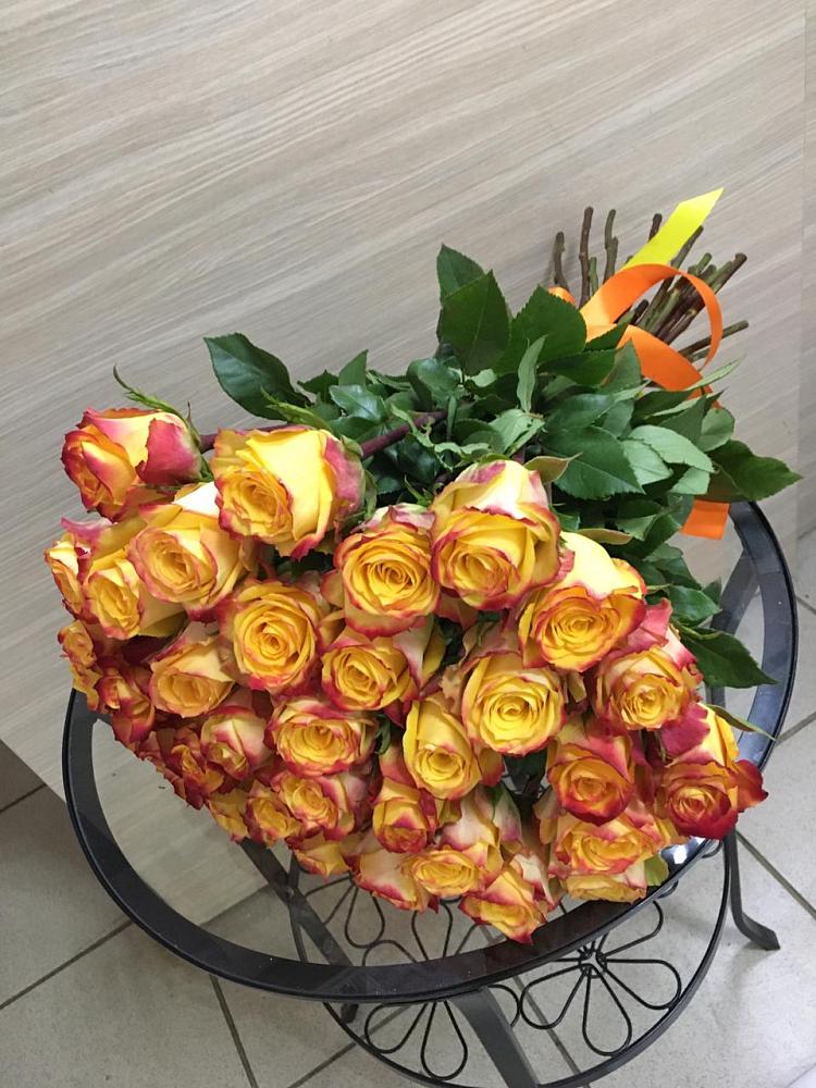 Букет Желтые розы в Шамхале