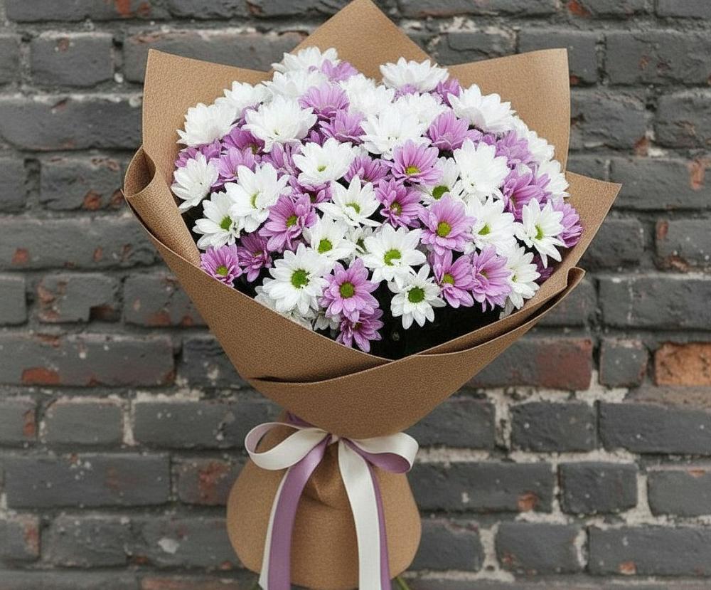 Букет цветов из: Хризантемы в Шамхале