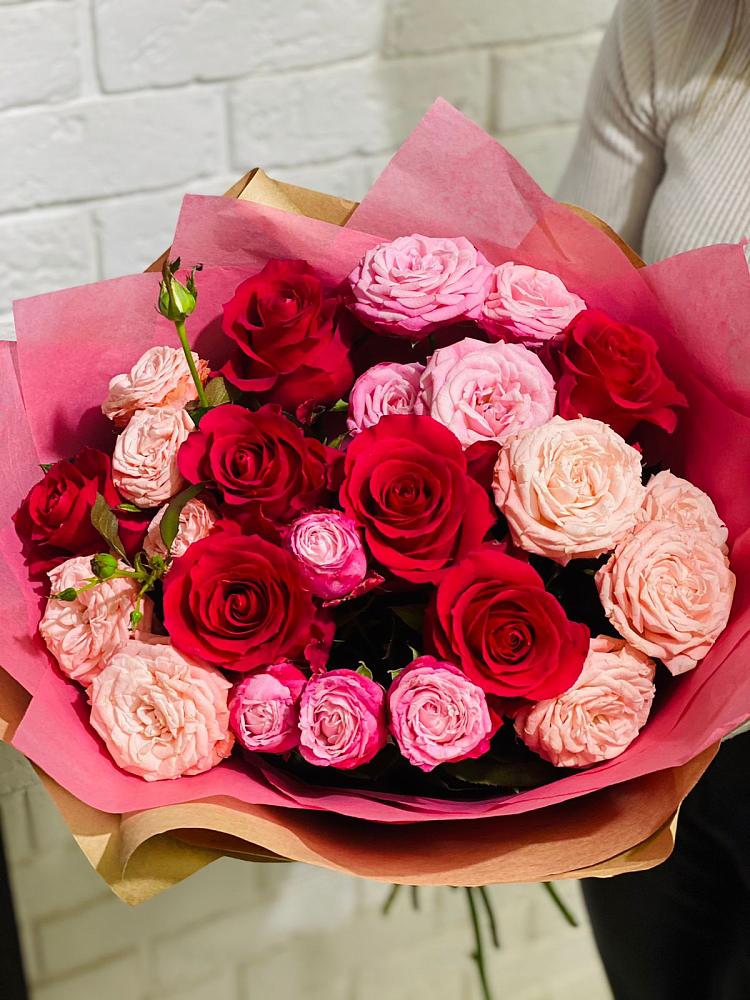 Букет цветов из: Розы в Шамхале