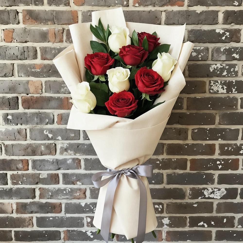 Букет цветов из: Розы в Шамхале