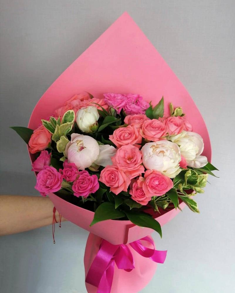 Букет цветов из: Розы в Шамхале