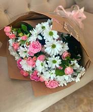 Букет цветов из:  Розы и Хризантемы в Шамхале