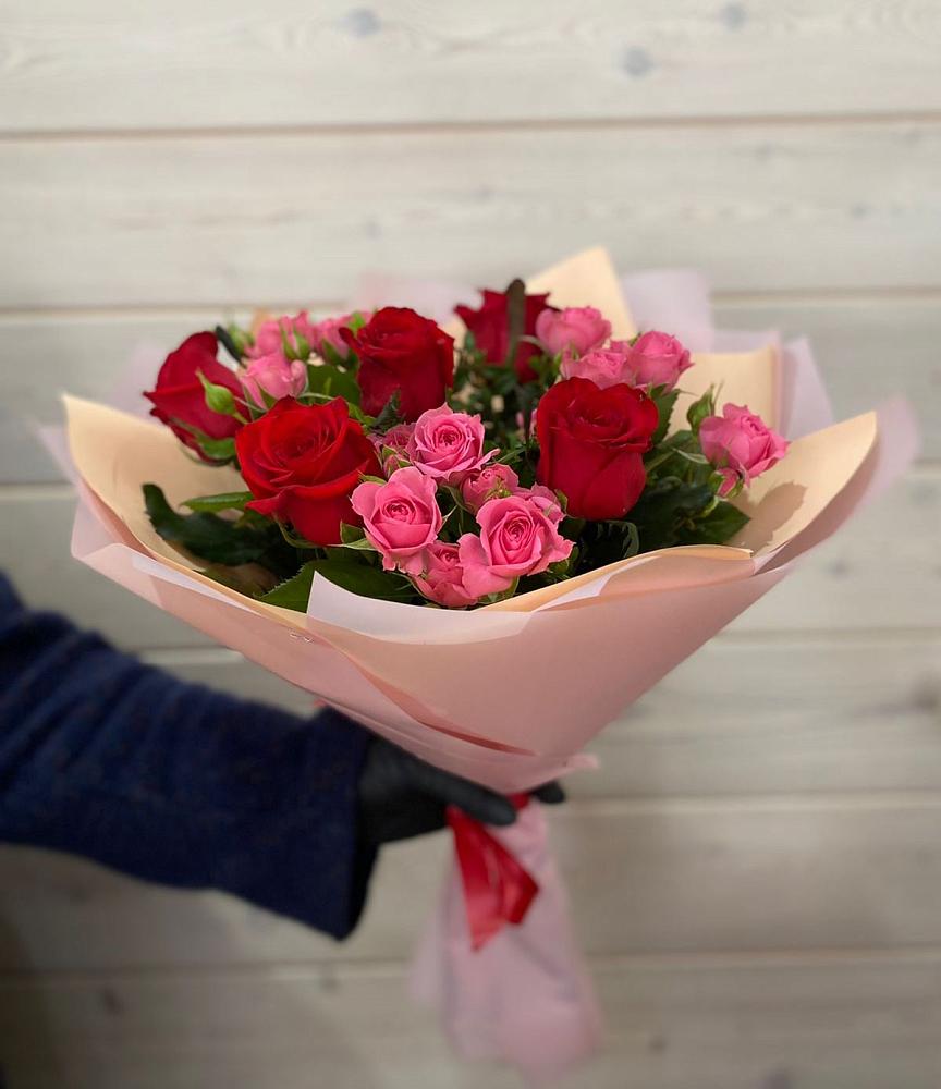 Букет цветов из: Розы в Шамхале