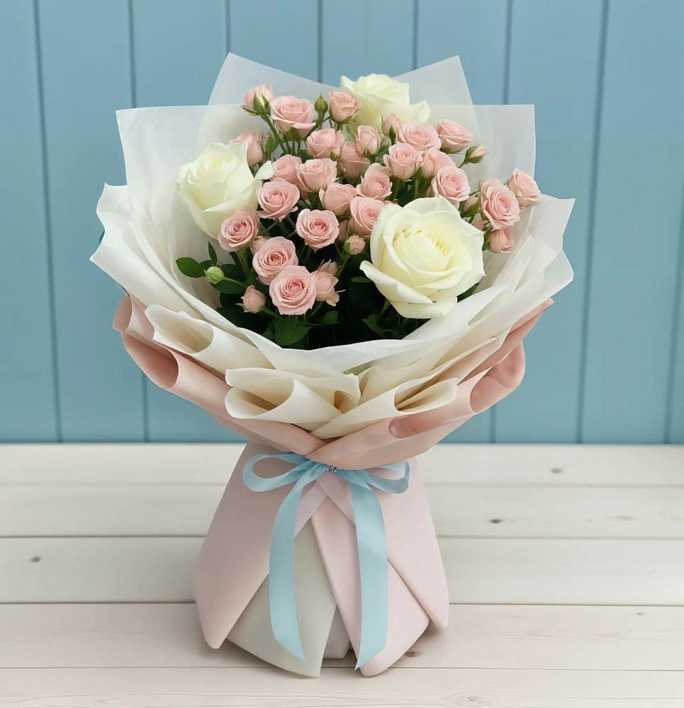 Букет цветов из: Розы в Шамхале