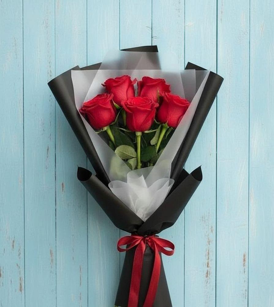 Букет цветов из: Розы в Шамхале